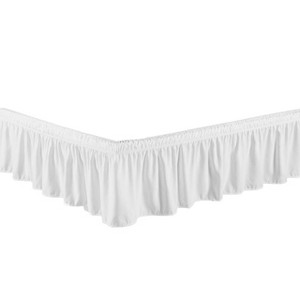 Legacy Decor  Warp-Around Bed Skirt Dust Ruffle 100% Brushed Microfiber with 14 Inches Drop - 1 of 1