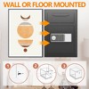 HANPURE Carbon Steel Digital Depository Safe with Electronic Code Lock and Deposit Slot for Home, Hotel, Restaurant, and Office - 3 of 4