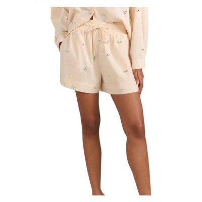 Women's POPLIN GEM SHORT - Blue B