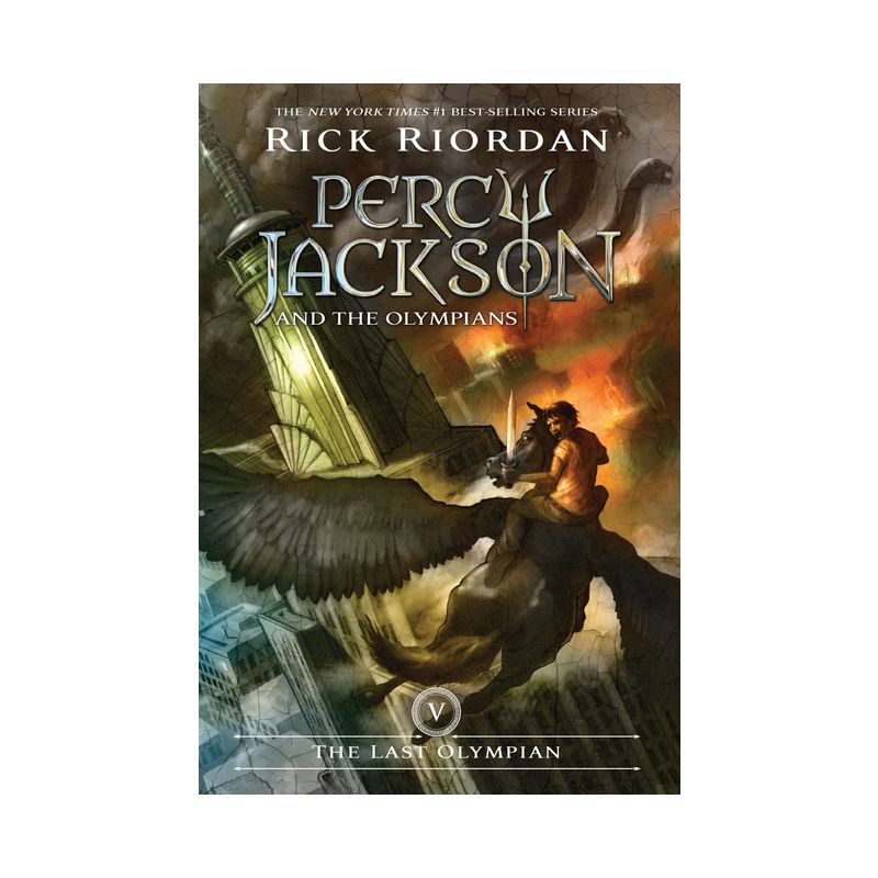 The Last Olympian ( Percy Jackson and the Olympians) (Hardcover) by Rick Riordan, 1 of 2