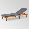 Nadine Patio Chaise Lounge - Christopher Knight Home - 2 of 4