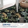 Modern Washable Area Rug for Living Room, Animal Print Floor Rug with Non Slip Backing, Low Pile Stain Resistant Carpet - 4 of 4