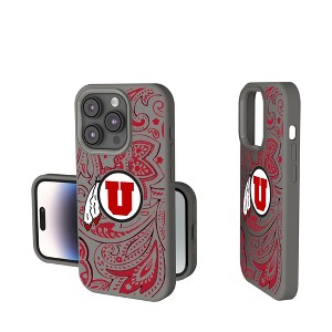 NCAA Big 12 Universities Paisley Soft Touch Cell Phone Case for Apple iPhone - 1 of 4