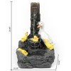 LuxenHome 23” Resin Duck Family Bath Outdoor Water Fountain, Decorative Garden Waterfall for Patio, Backyard, and Porch - 3 of 4