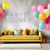 ArtCreativity Iridescent Happy Birthday Banner Sign - 3 of 4