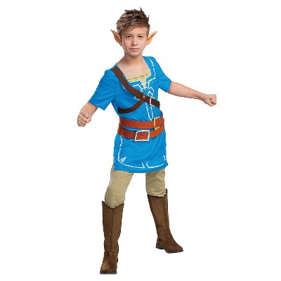 Boys' The Legend of Zelda: Breath of the Wild Link Classic Costume