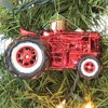 Old World Christmas 2.75 In Old Farm Tractor Equipment Plow Tree Ornaments - 3 of 3