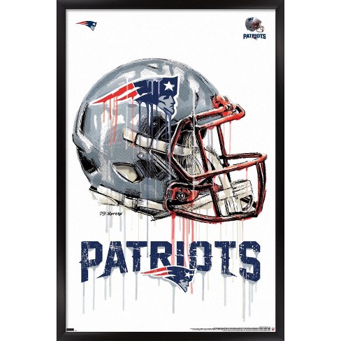 Trends International NFL Washington Commanders - Logo 22 Wall Poster,  22.375 x 34, Black Framed Version