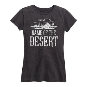 Women's - Country Casuals - Dame Of The Desert Short Sleeve Graphic T-Shirt - 1 of 4