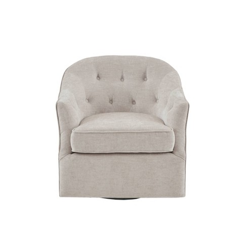 Light gray swivel deals chair