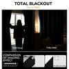 Deconovo 2 Panels Blackout Curtains with Black Backing, 8 Grommets, Thermal Drapes - 4 of 4
