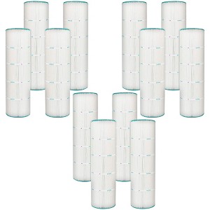 Hurricane 12 Pack HF7468-04 Advanced Pool Filter Cartridge Replacement for PJAN115, Unicel C-7468, Filbur FC-0810, Jandy Industries CL460, CV460 - 1 of 4