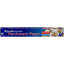 Reynolds Kitchens Unbleached Parchment Paper 45 Square Feet Roll Baking Pan 