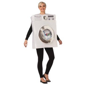 Imposta Costumes Adult Washing Machine Costume Apparel Set Off-White One Size - 1 of 3