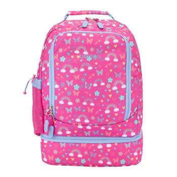 Bentgo Kids' 2-in-1 17" Backpack & Insulated Lunch Bag - Rainbow