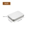 Unique Bargains Metal Portable Storage Tin Box Container 4 Pcs - 2 of 4