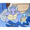 Pokemon Squirtle Evolutions Throw Blanket 46" x 60" Soft Fleece Throw Blanket - 3 of 4