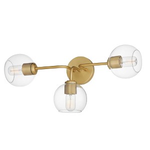 Maxim Lighting Knox 3 - Light Vanity in  Natural Aged Brass - 1 of 3
