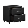 NicBex Nightstand with 2 Drawers,1pc Side Table with  Multi-colored and Finish and Pulls,Bedside Table for Bedroom,Living Room - 3 of 4