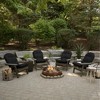 ARDEN Outdoor Plush Modern Tufted Rocking Chair Cushion, Set of 2, 20 x 18, Water Repellent, Fade Resistant - 3 of 4