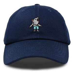 Dalix Werewolf Embroidered Moon Dad Hat Cotton Baseball Cap Adjustable Mens - 1 of 4