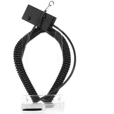 Anderic CBL01 Universal Coiled Security Cable Tether for Compatible Anderic Remote Controls and Small Handheld Tools Black 1 Pack