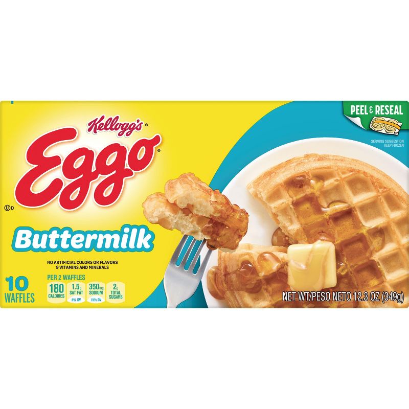 Eggo Buttermilk Frozen Waffles , 3 of 10