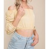 Women's Wild Child Crop Top - Honey Punch - 2 of 4