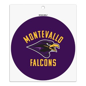 University of Montevallo Falcons Logo Automotive Car Refrigerator Locker Vinyl Circle Magnet - 1 of 4