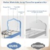 CuisinSmart Upholstered Twin Bed Frame with Storage Drawer, Velvet Bed Frame with Headboard for Girls, Boys, No Box Spring Needed, Noise Free - 3 of 4