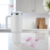 Unique Bargains Sparkling Butterfly Straw Cover Cap 4 Pcs - 4 of 4