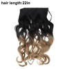 Unique Bargains Women's Big Wavy Hair Extensions High Temperature Fiber Gradient Light Gray 1 Pc - 3 of 3