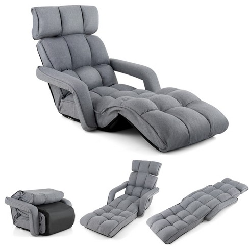 Reclining floor deals chair