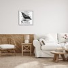 Stupell Industries Creepy Halloween Black Crow Raven, 24" x 24" - 2 of 4