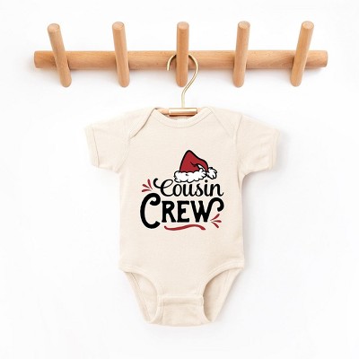 The Juniper Shop Cousin Crew Santa Hat Baby Bodysuit