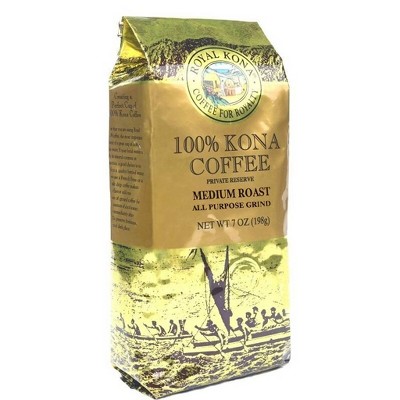 Royal Kona Medium Roast Ground Coffee - 7oz