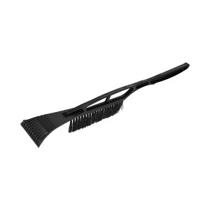 Unique Bargains Universal Car Ice Scraper Brush with Broom SUV Snow Frost Remover for Car Truck RV Nylon 1pc - 1 of 4
