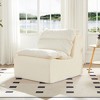 Kumasinova Modern Single Sofa Chair with Memory Foam – Armless Accent Lounge Chair, Washable Cover, No Installation, Lounge Chair for Living Room - 4 of 4