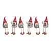 Christmas Winter Gnome Shelf Sitters – 8"H Resin Holiday Figurine (Set of 6) by Melrose - 3 of 3