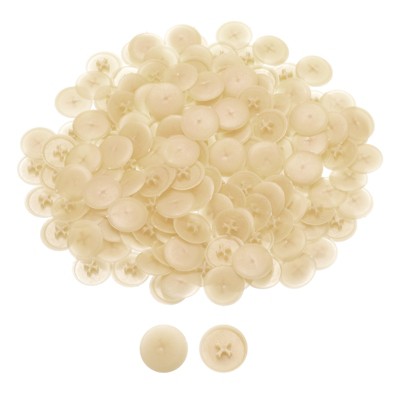 Unique Bargains Plastic Decoration Furniture White Screw Cap Covers