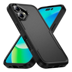 Entronix Case Compatible with iPhone 17 - Soft-Touch Dual-Layer Sleek Cover - 1 of 4