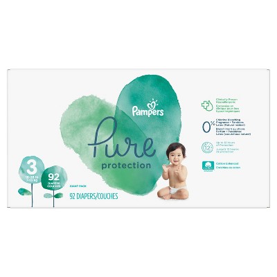 target pampers pure