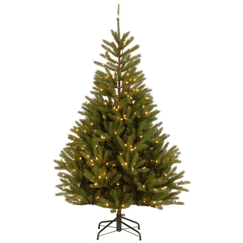 National Tree Company 6.5 ft. Topeka Spruce Tree with Clear Lights, 1 of 6