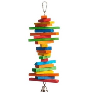 Prevue Pet Products 60953 Bodacious Bites Akimbo Bird Toy, Multicolor - 1 of 3
