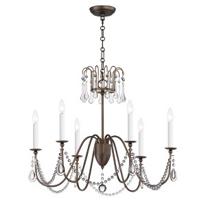 Maxim Lighting Plumette 6 - Light Chandelier in  Chestnut Bronze - 1 of 1