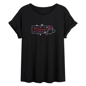 Women's - Disney - Minnie Mouse Oversized Graphic T-Shirt - 1 of 4