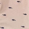 Carter's Just One You® Baby Boys' Whale Romper - Navy Blue/Khaki - 4 of 4