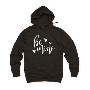 Simply Sage Market Women's Graphic Hoodie Be Mine Cursive - 1 of 3