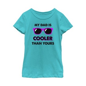 Girl's Lost Gods Father's Day Cooler Than Your Dad T-Shirt - 1 of 3