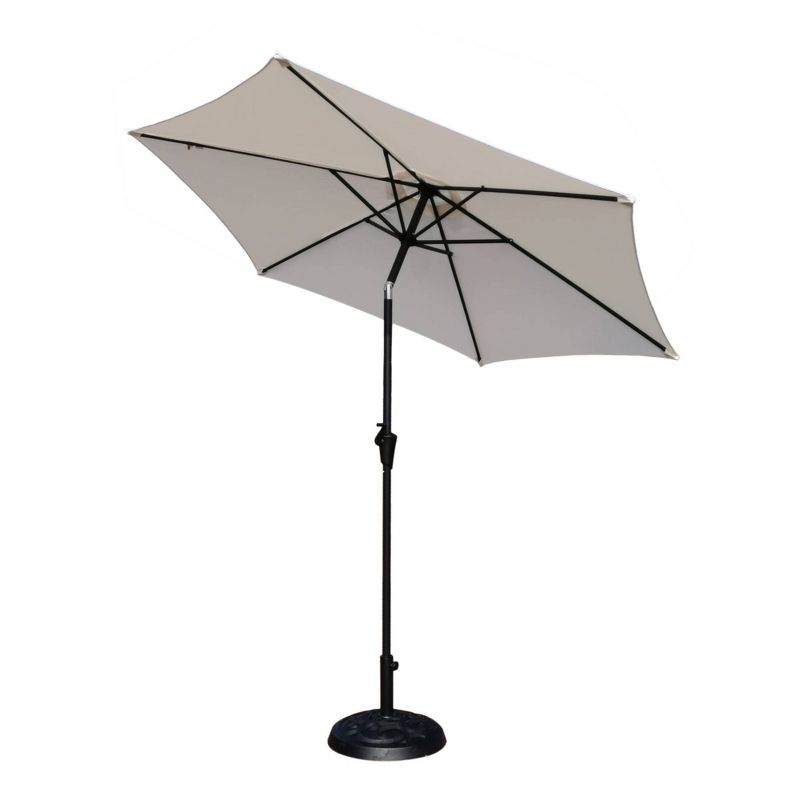 9' Aluminum Outdoor Patio Umbrella with Carry Bag - Wellfor, 5 of 10